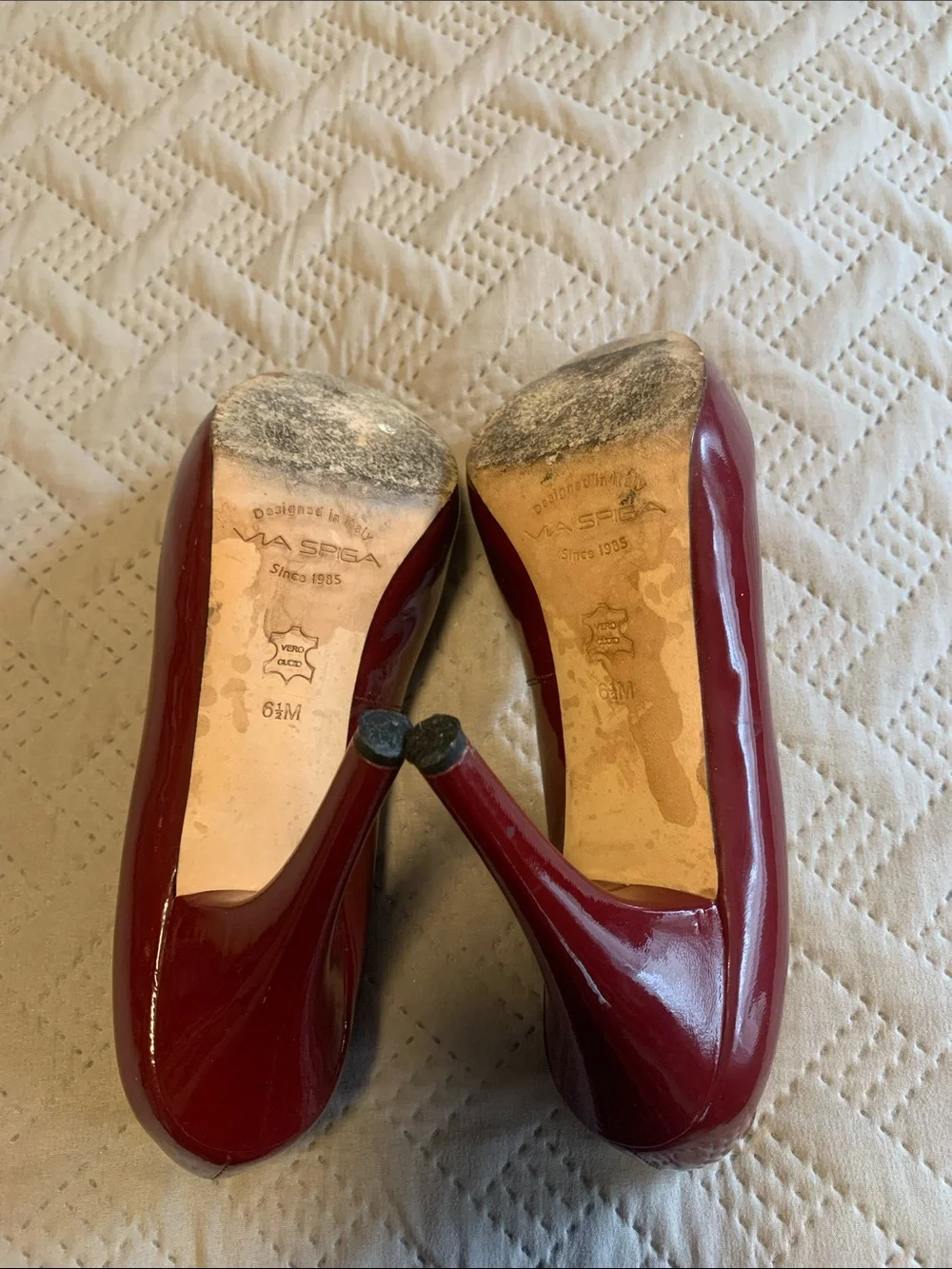 Via Spiga elegant red